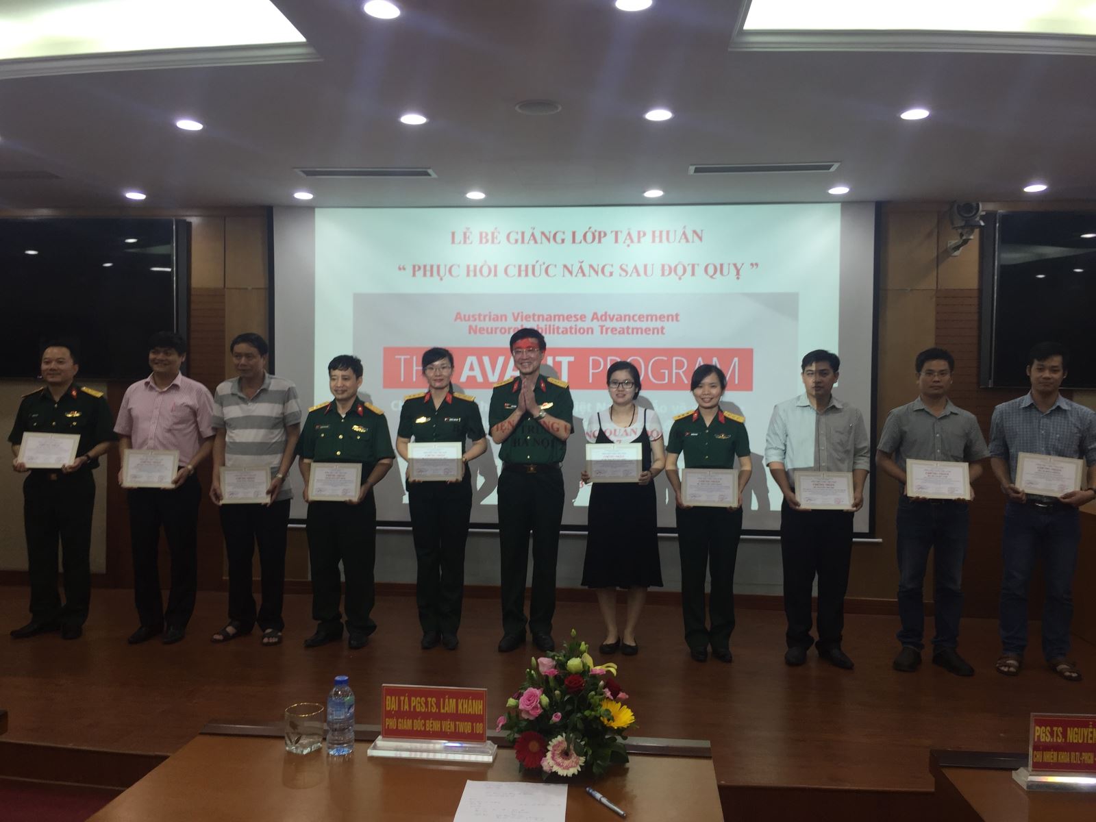 Bác sĩ tham gia lớp A2