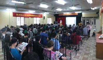 Lớp B35 tại Quận Ba Đình (8/4/2019)